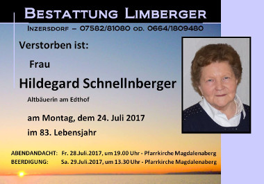 Hildegard Schnellnberger